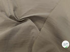 TOILE PARKA CRAQUANTE TAUPE - My Little Coupon