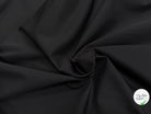 TOILE POLYAMIDE SERGÉE ULTRA STRETCH NOIR - My Little Coupon