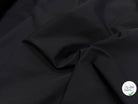 TOILE POLYAMIDE SERGÉE ULTRA STRETCH NOIR - My Little Coupon
