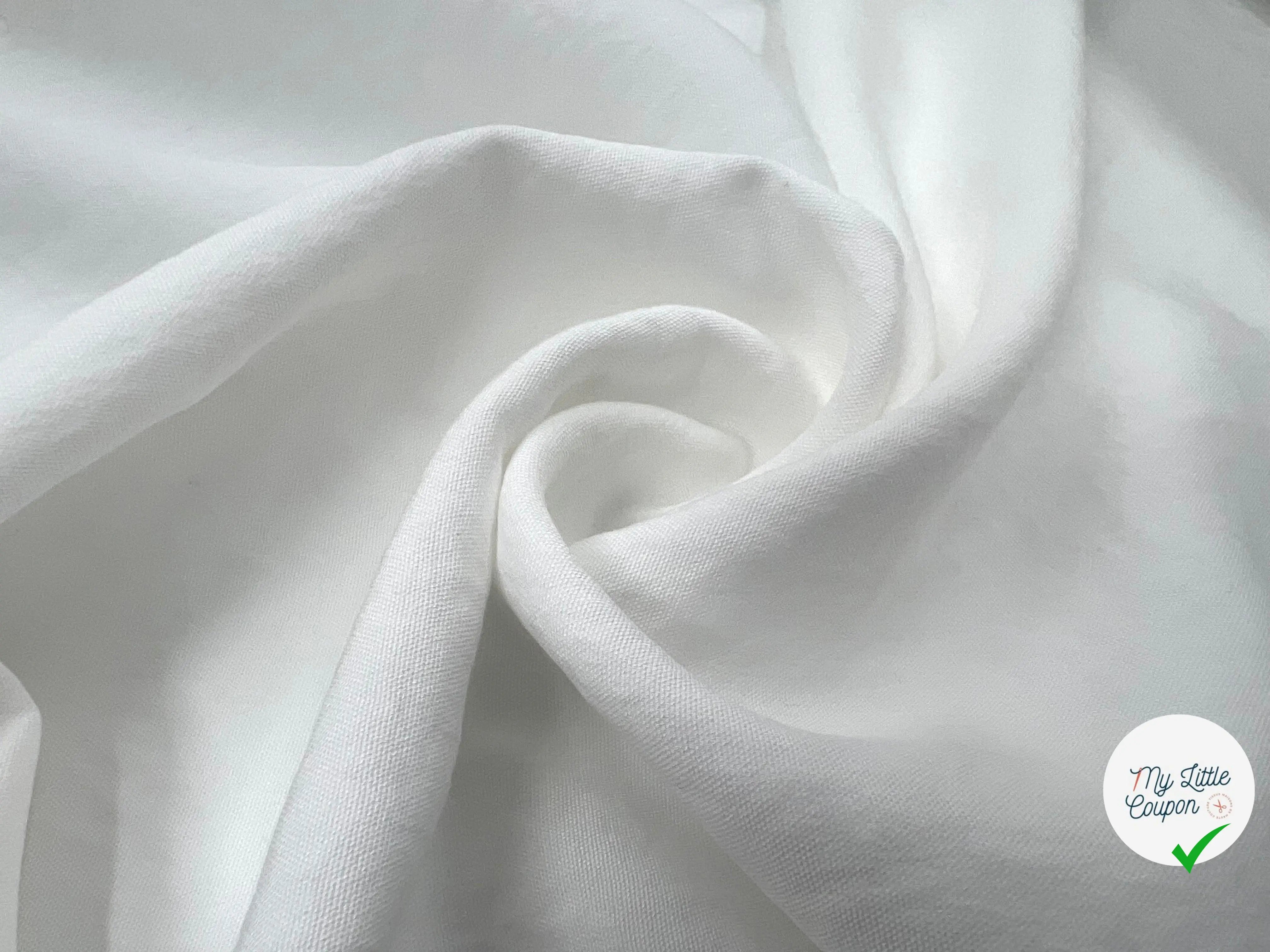 TOILE POLYESTER COTON FROISSÉ - My Little Coupon - tissu - coudre