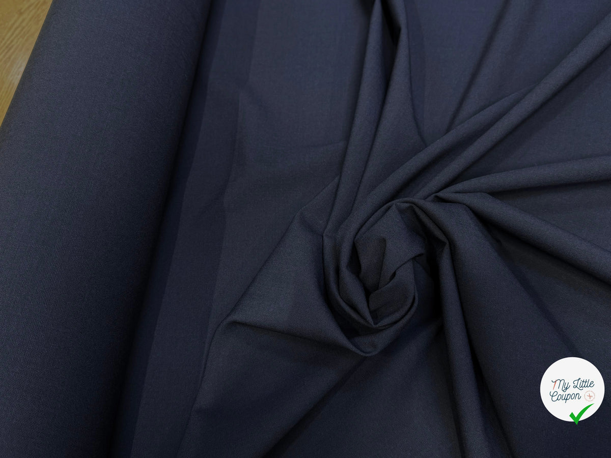 TOILE POLYLAINE BLEU MARINE PLOMBANT - My Little Coupon