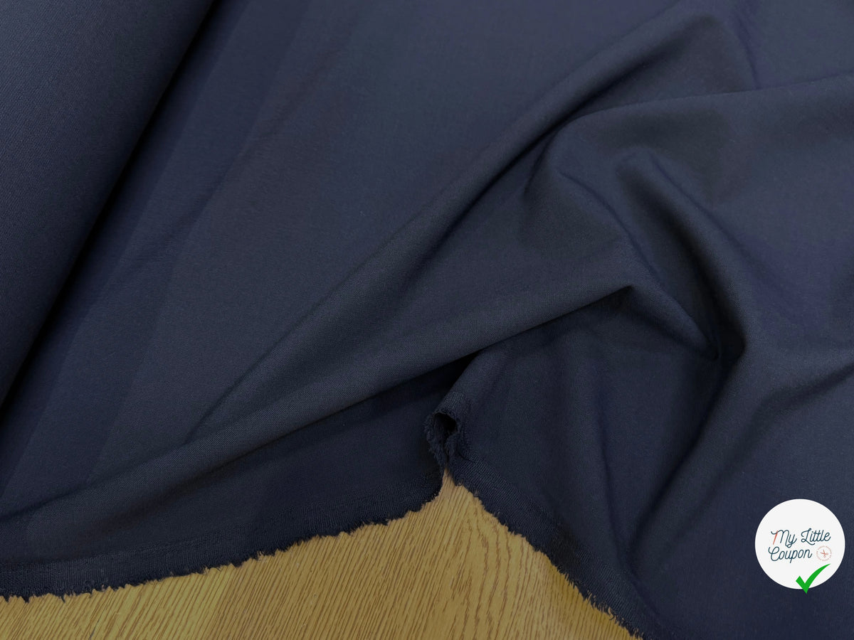 TOILE POLYLAINE BLEU MARINE PLOMBANT - My Little Coupon