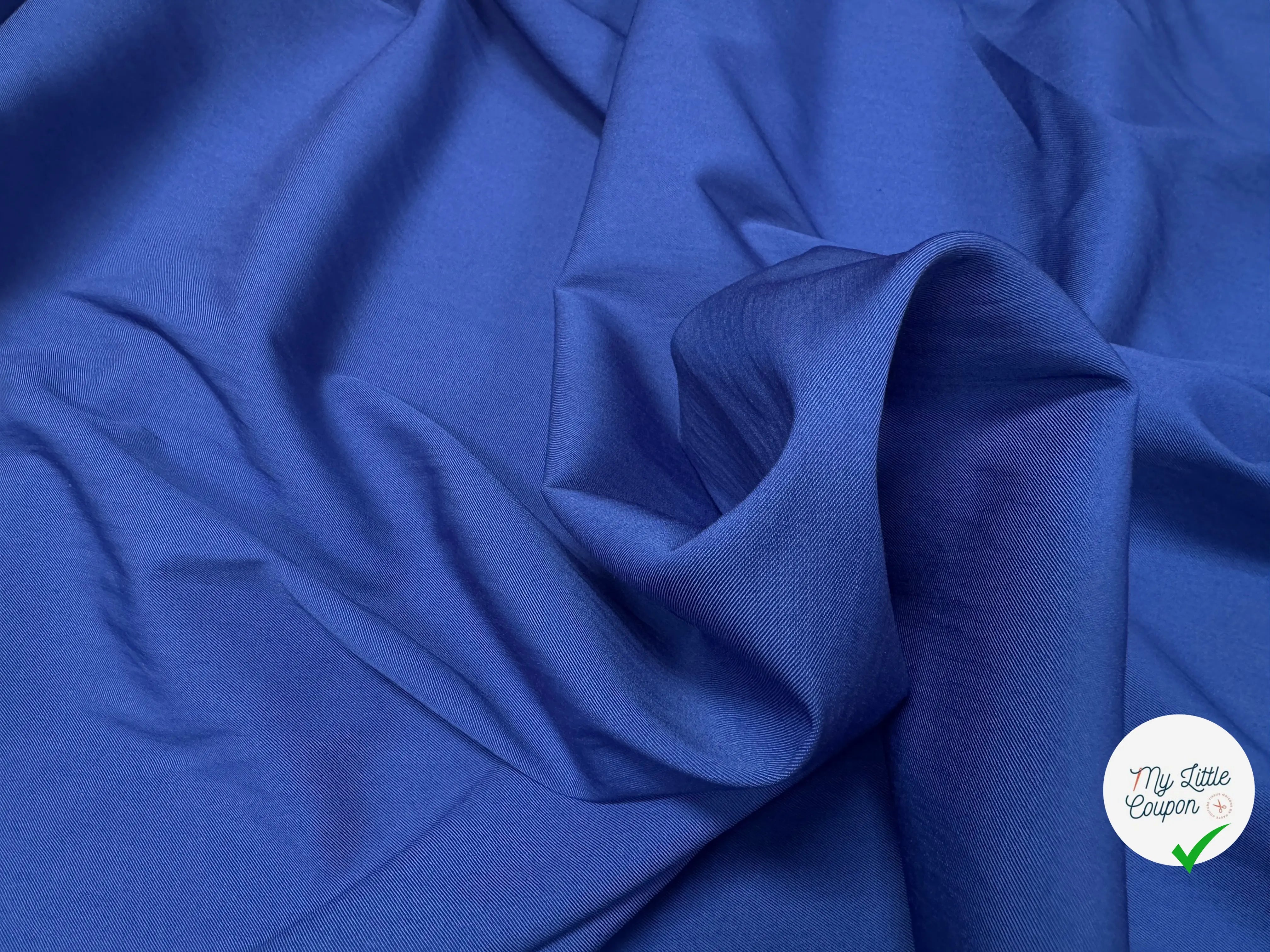 TOILE SERGÉE FLUIDE POLYLAINE - My Little Coupon