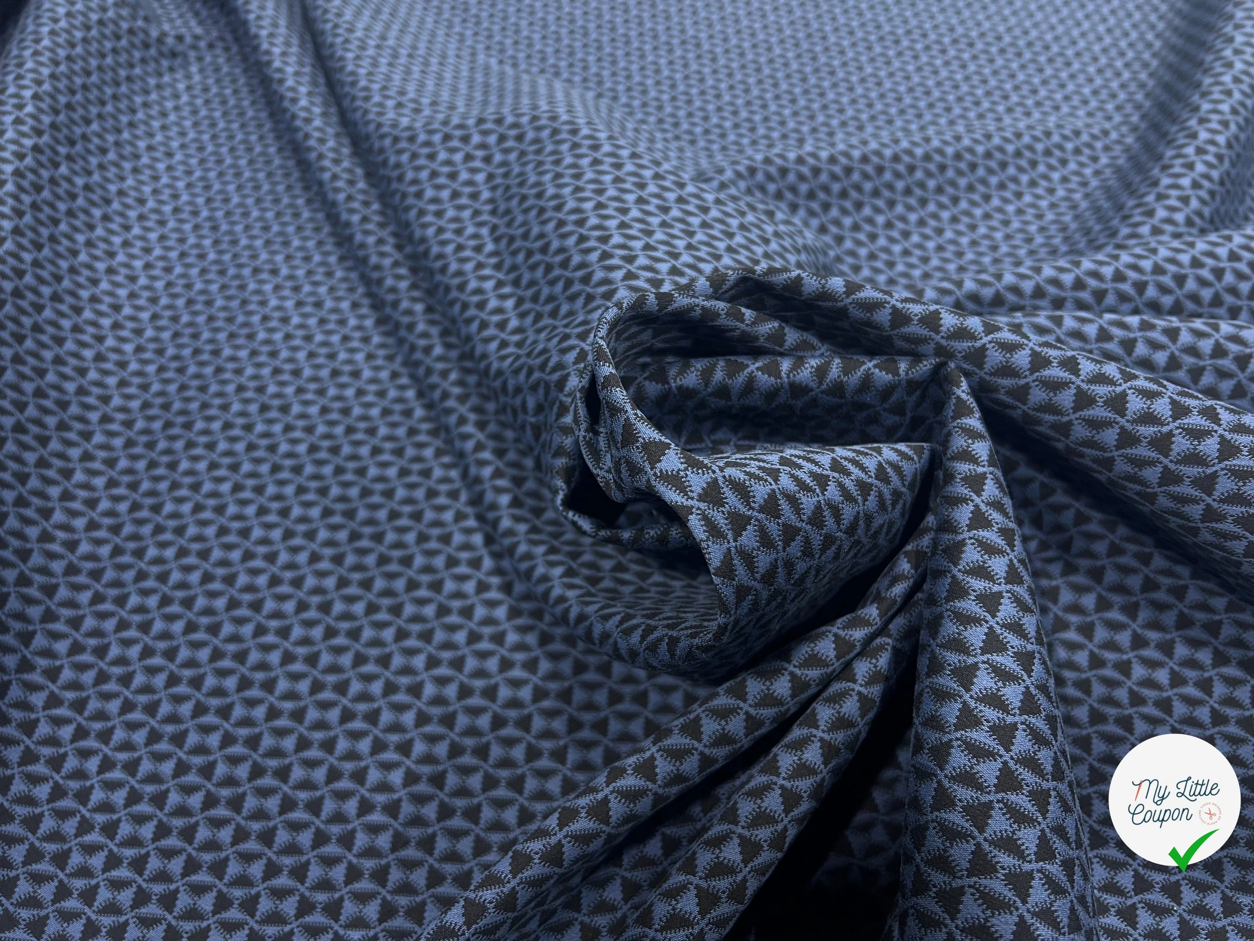 TOILE STERTCH GÉOMETRIQUE ITALIE CHIC - My Little Coupon