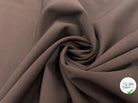 TOILE STRETCH CHOCOLAT POLYAMIDE VISCOSE - My Little Coupon - tissu - coudre
