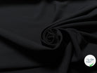 TOILE STRETCH NOIRE BONNE TENUE - My Little Coupon - tissu - coudre