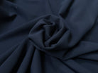 TOILE STRETCH VISCOSE BLEU MARINE - My Little Coupon