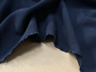 TOILE STRETCH VISCOSE BLEU MARINE - My Little Coupon