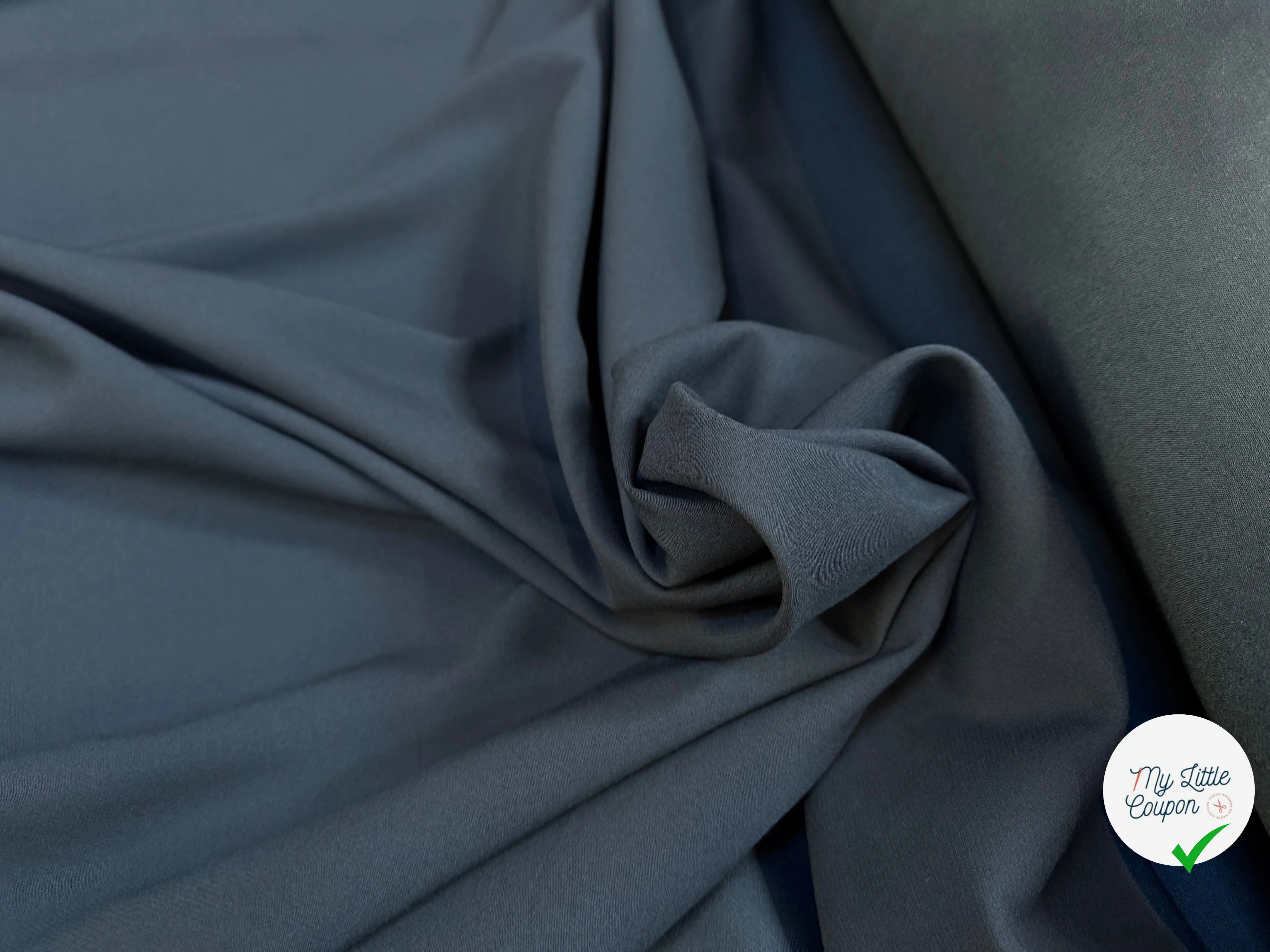 TOILE STRETCH VISCOSE LAINE VIERGE - My Little Coupon