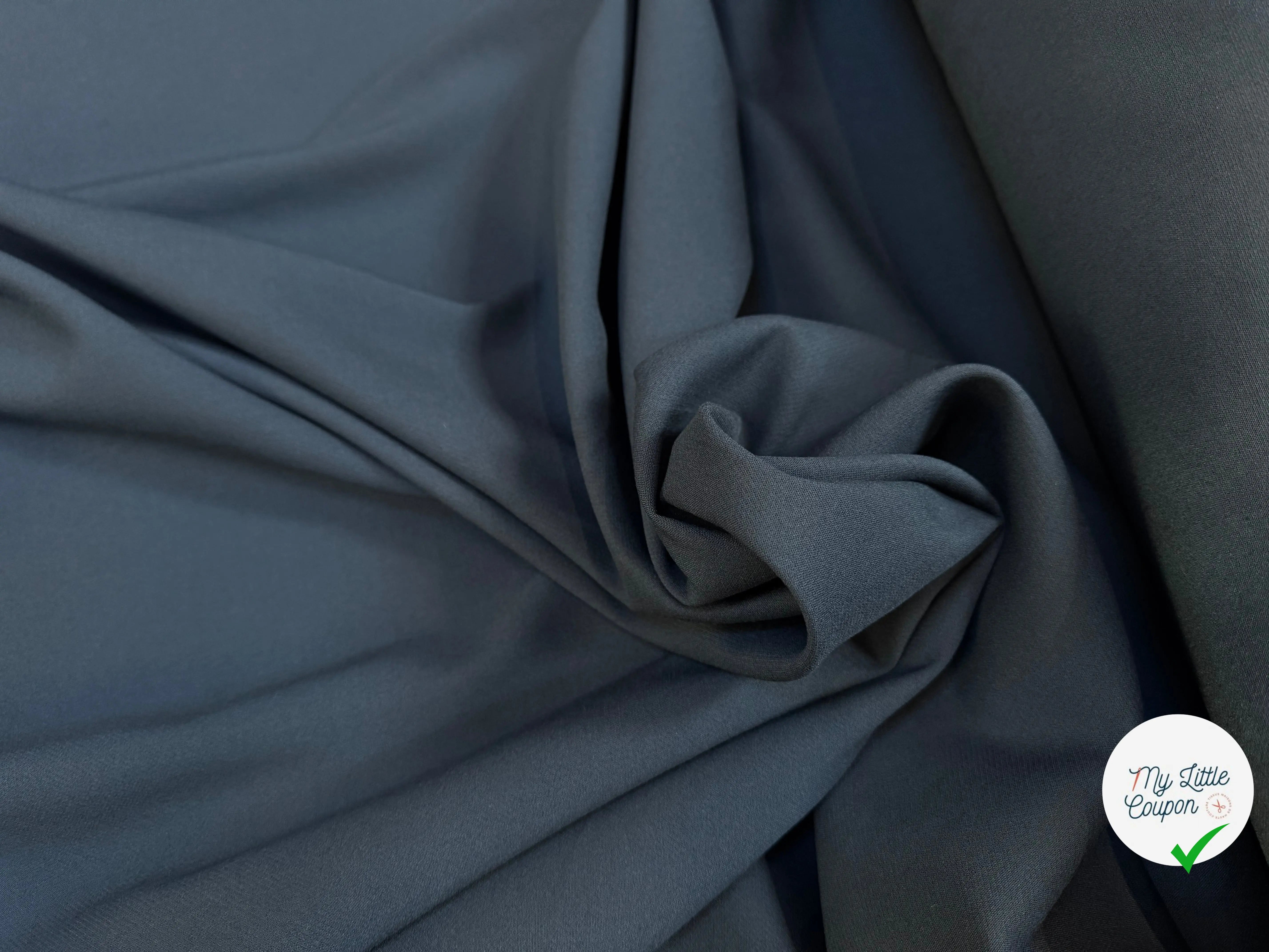 TOILE STRETCH VISCOSE LAINE VIERGE - My Little Coupon