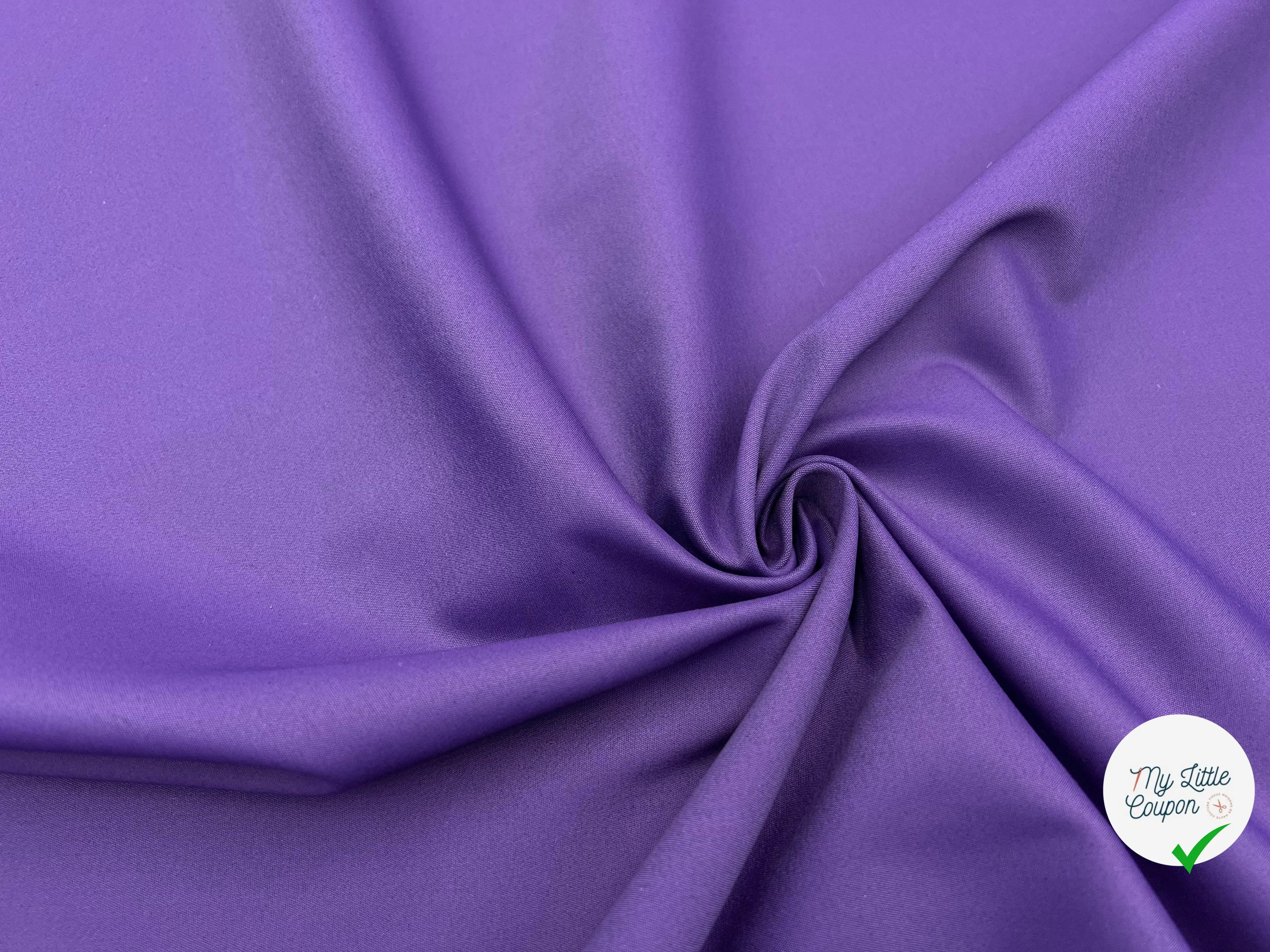 TOILE TECHNIQUE VIOLETTE - My Little Coupon - tissu - coudre