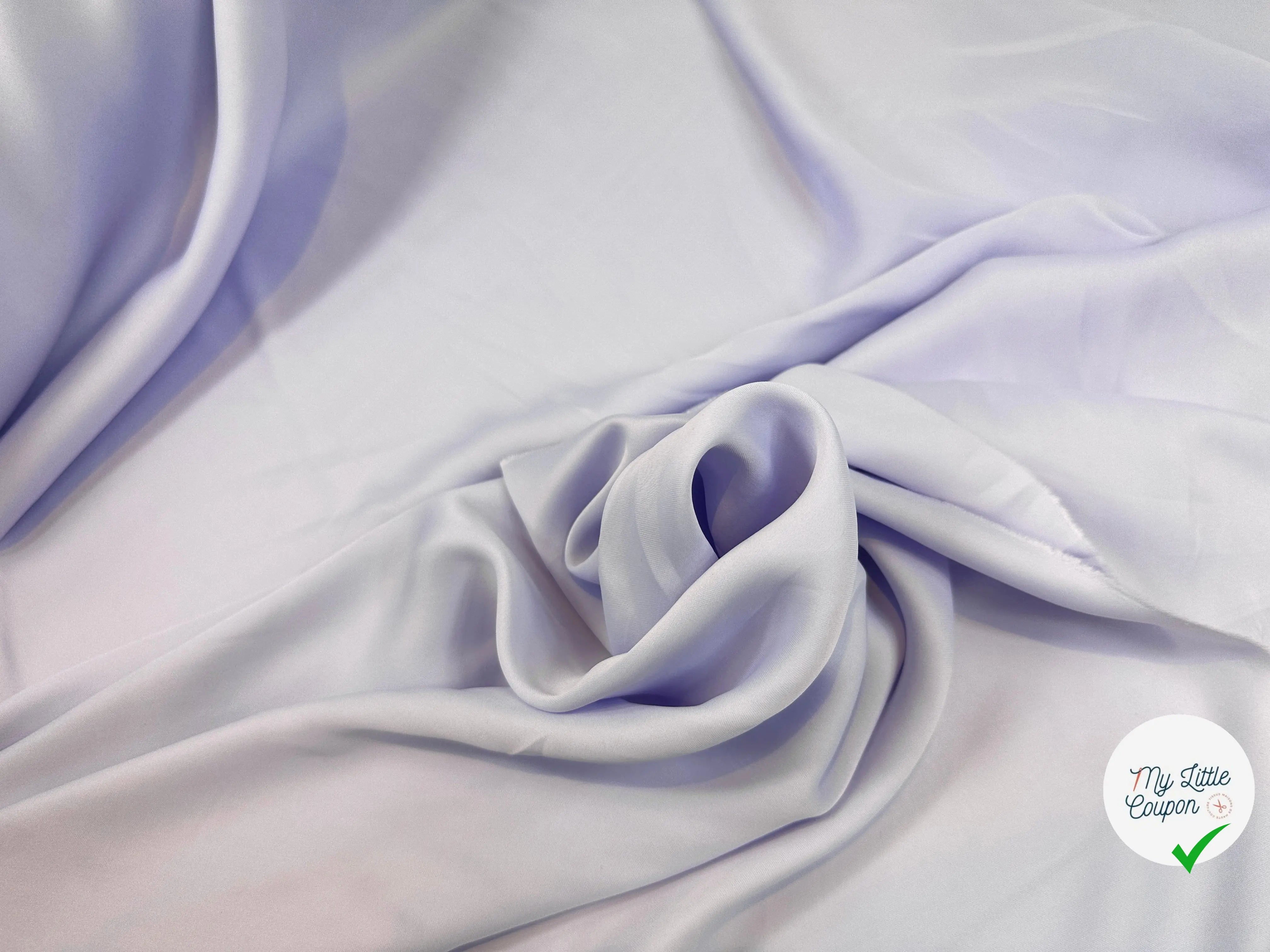 TOILE VISCOSE LOURDE FROIDE LILAS￼ MSO