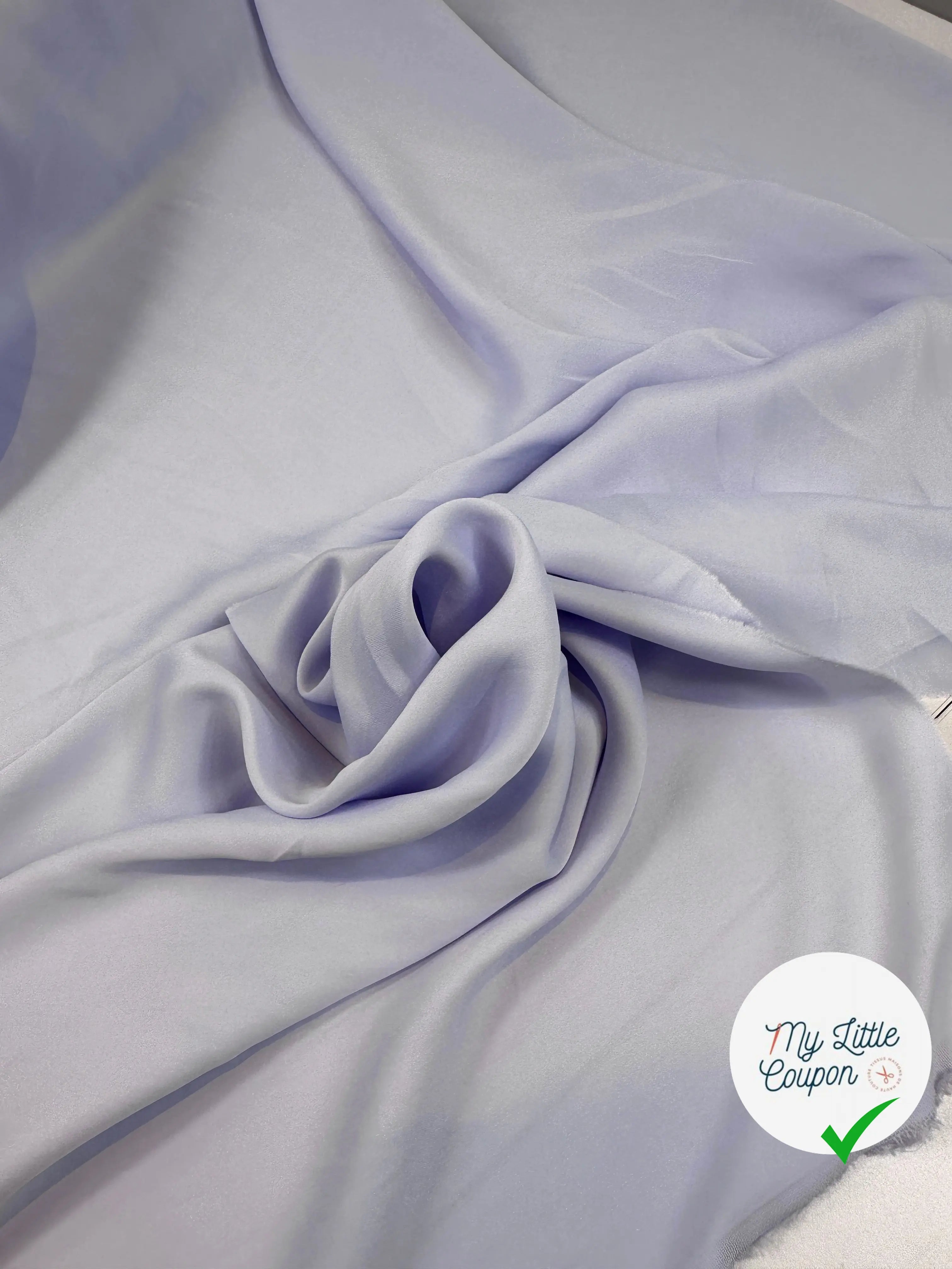 TOILE VISCOSE LOURDE FROIDE LILAS￼ MSO