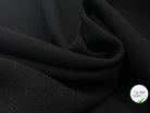 TRIPLE CRÊPE DE LAINE STRETCH NOIR - My Little Coupon - tissu - coudre