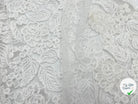 TULLE BRODÉ FLEURS SUBLIMES - My Little Coupon - tissu - coudre