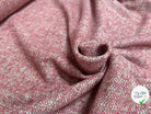 TWEED BOUCLETTE 100% LAINE ROSE CHIC TAILLEUR - My Little Coupon