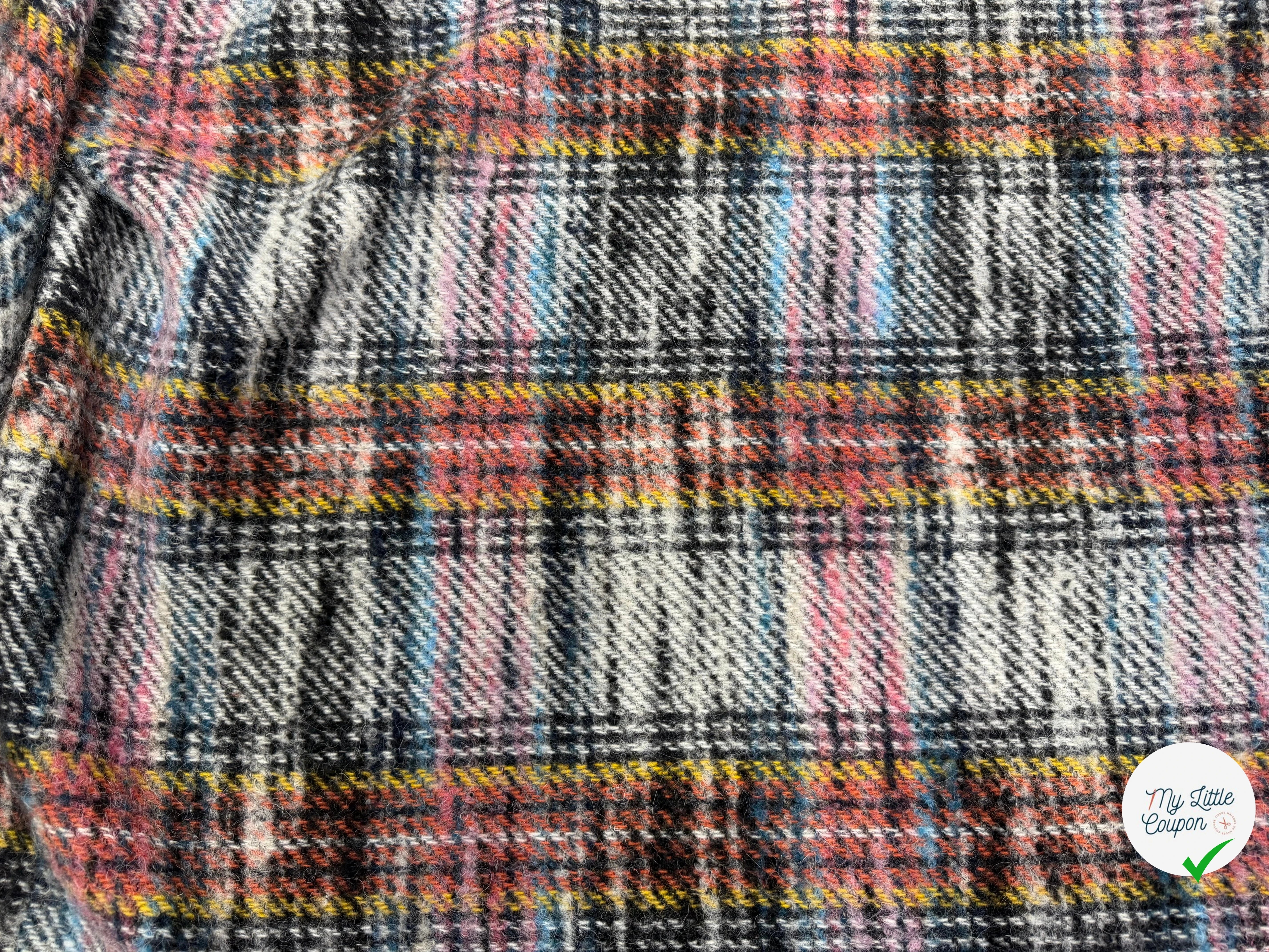 TWEED BOUCLETTE 56% LAINE MULTICOLORE GIOVIXEN - My Little Coupon