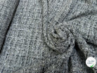 TWEED BOUCLETTE 75% LAINE TRÈS BEAU GRIS - My Little Coupon