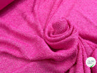 TWEED BOUCLETTE ROSE 100% COTON - My Little Coupon