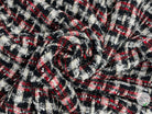 TWEED CARREAUX ÉLÉGANCE TRICOLORE - My Little Coupon - tissu - coudre