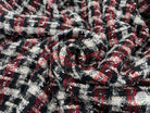 TWEED CARREAUX ÉLÉGANCE TRICOLORE - My Little Coupon - tissu - coudre
