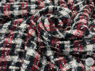 TWEED CARREAUX ÉLÉGANCE TRICOLORE - My Little Coupon - tissu - coudre
