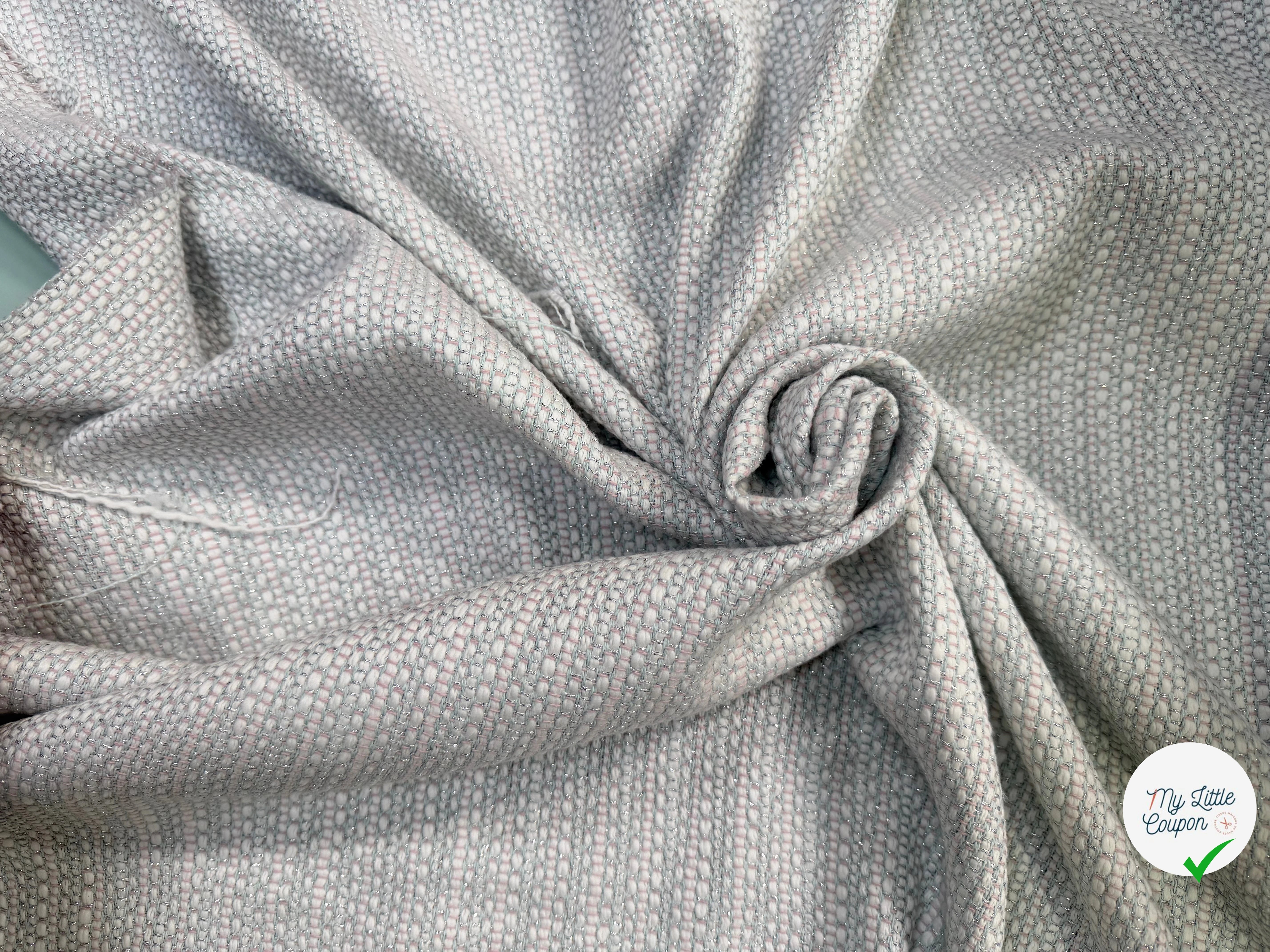 TWEED COTON MI SAISON 4% LUREX - My Little Coupon