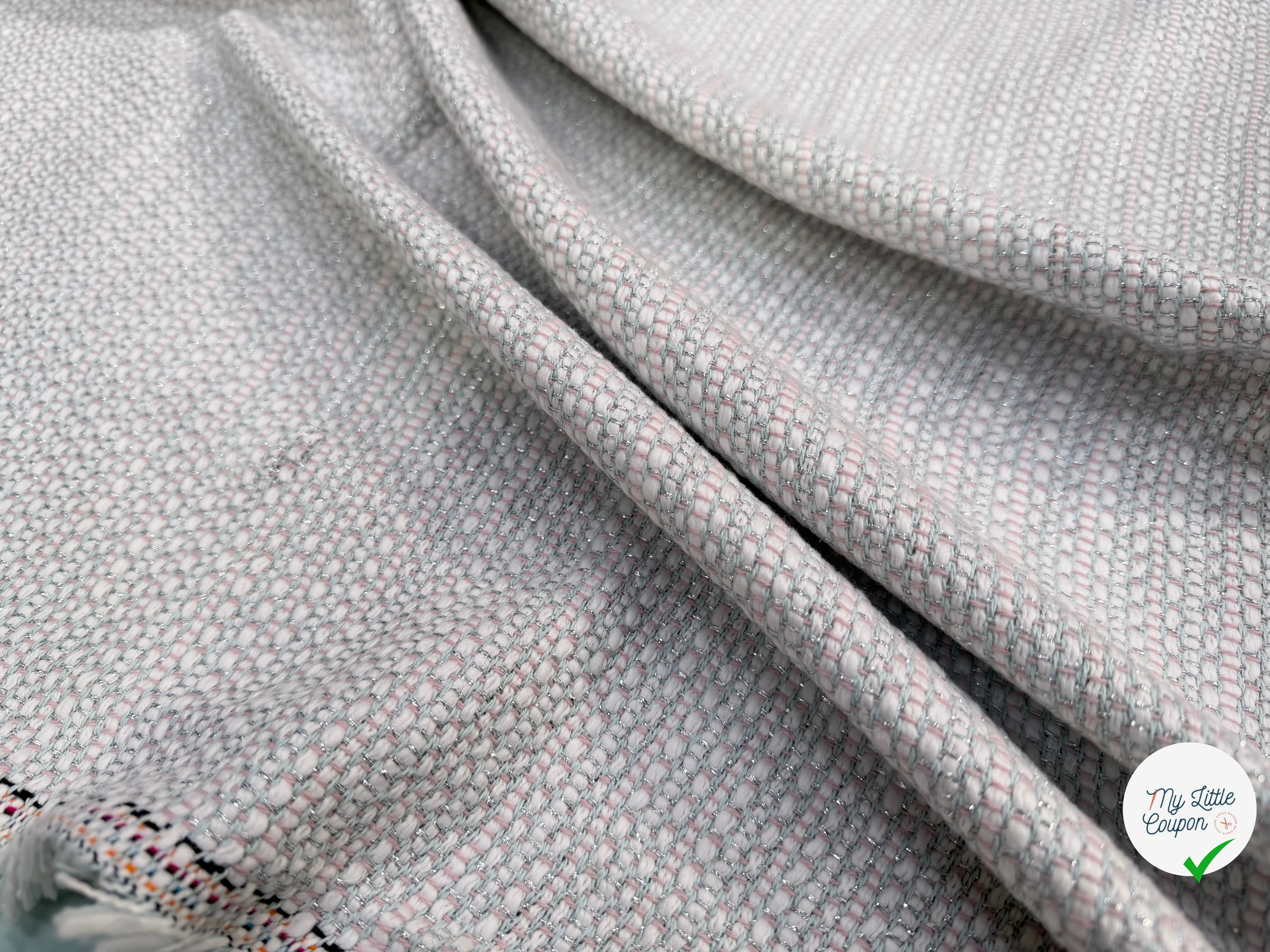 TWEED COTON MI SAISON 4% LUREX - My Little Coupon