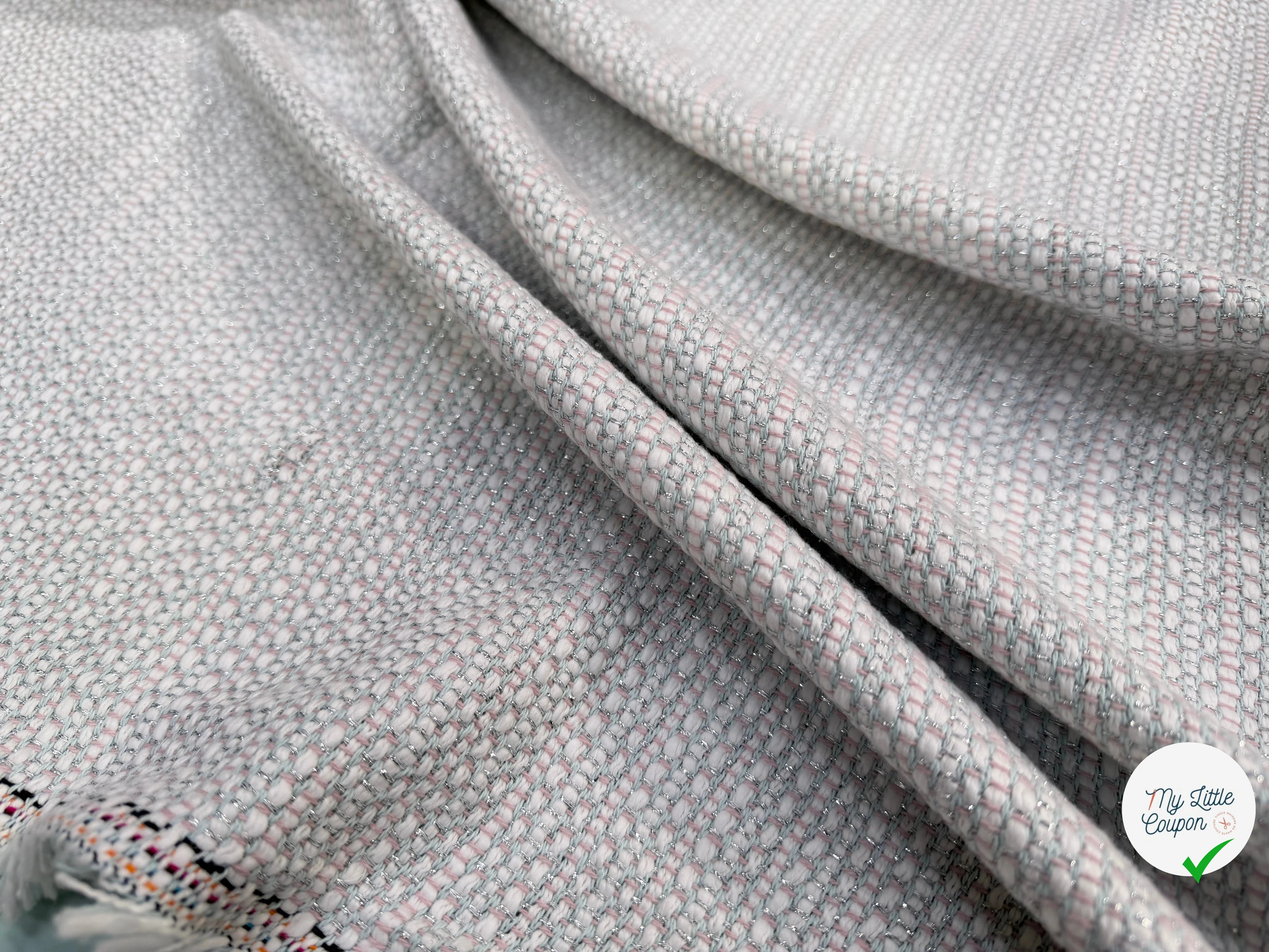 TWEED COTON MI SAISON 4% LUREX - My Little Coupon