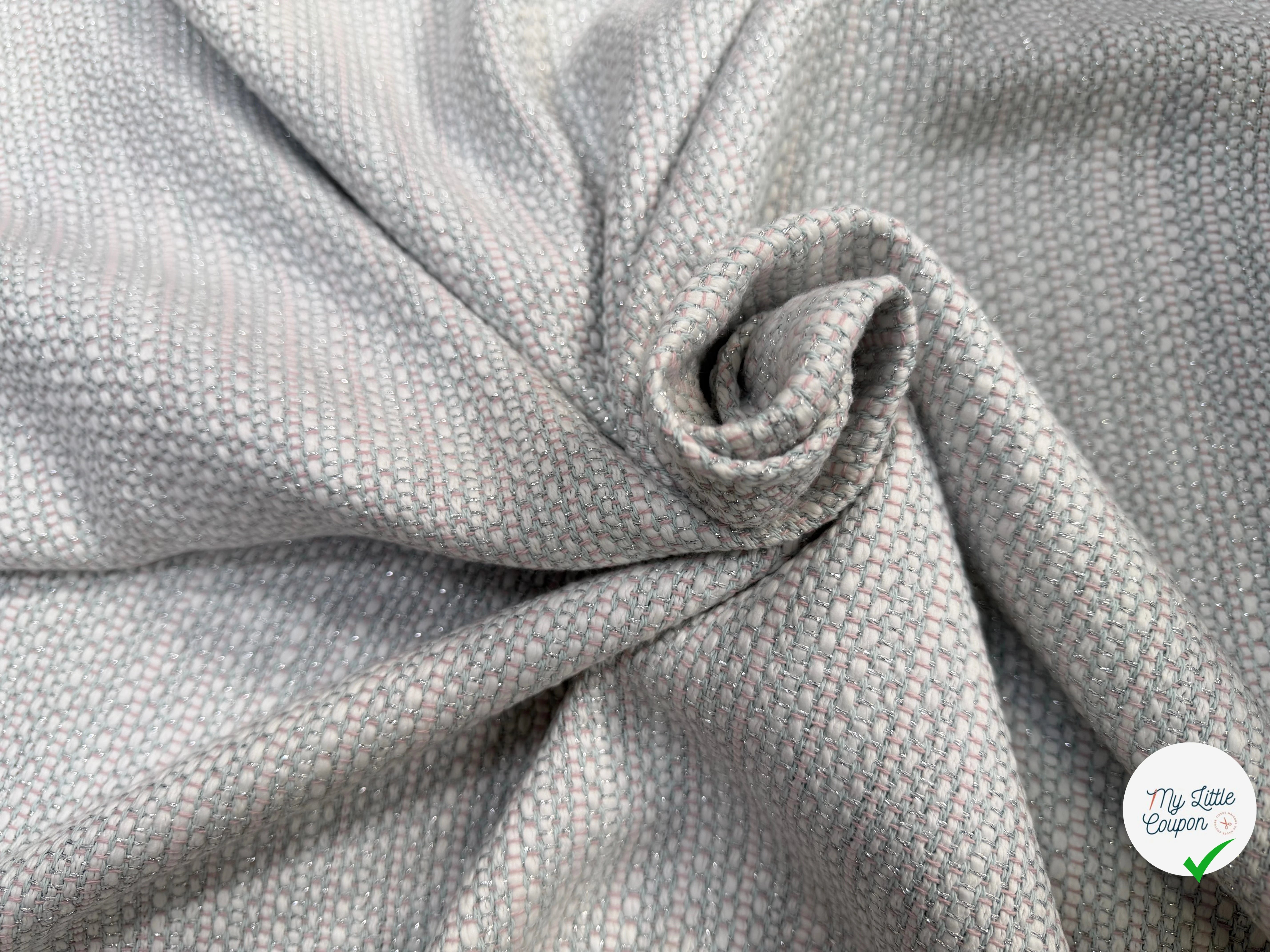TWEED COTON MI SAISON 4% LUREX - My Little Coupon