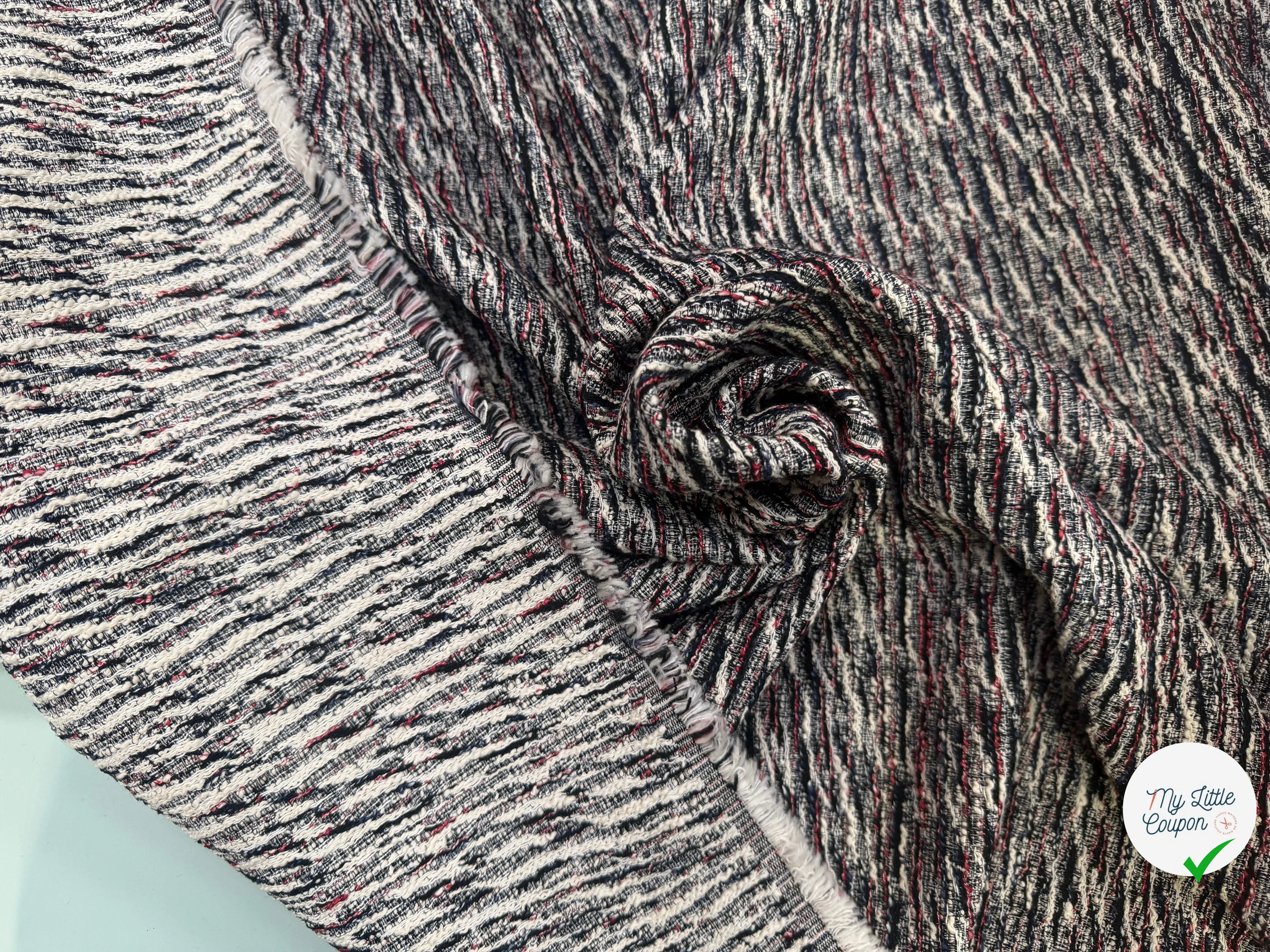 TWEED COTON MULCTILOR MI SAISON - My Little Coupon