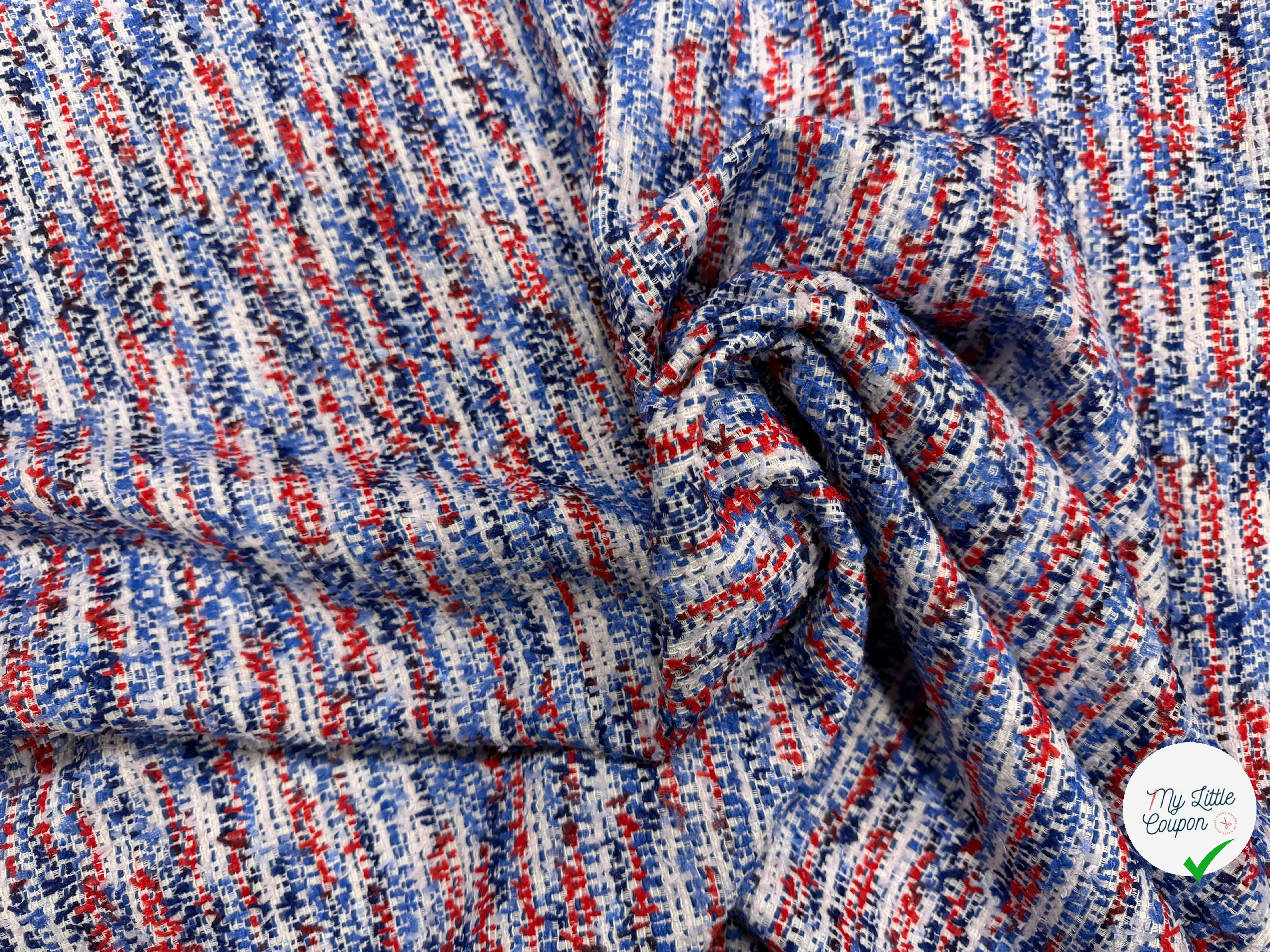 TWEED COTON TAILLEUR MI SAISON - My Little Coupon