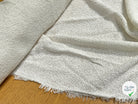TWEED DE COTON TISSAGE PRESTIGIEUX BLANC 100% COTON - My Little Coupon