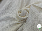 TWEED DE COTON TISSÉ PRESTIGE ULTRA BEAU BLANC CASSÉ - My Little Coupon