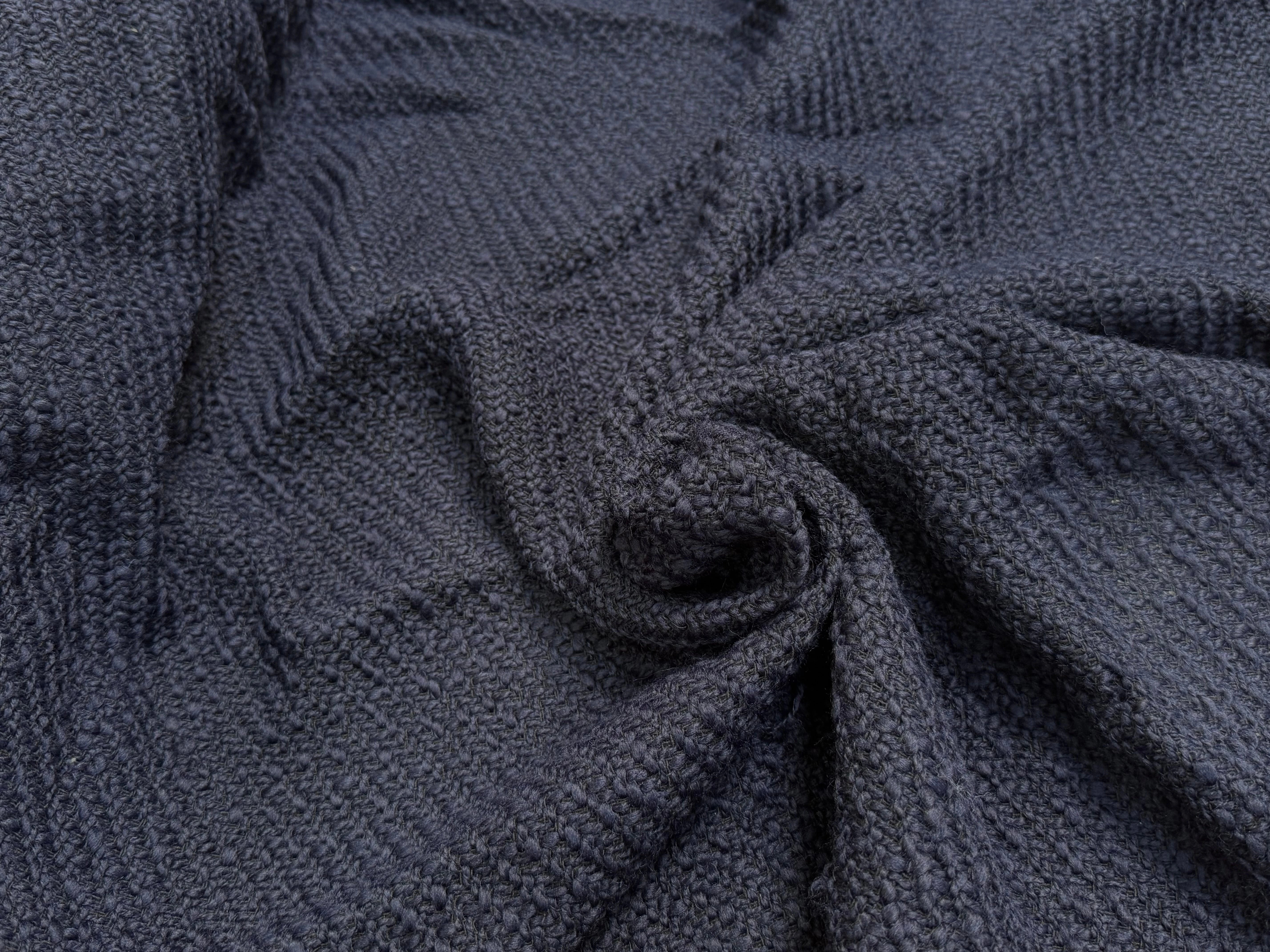 TWEED DE LAINE BOUCLETTE ULTRA BEAU MARINE - My Little Coupon