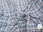 TWEED DE PRESTIGE MADE IN FRANCE OFF WHITE INDIGO - My Little Coupon