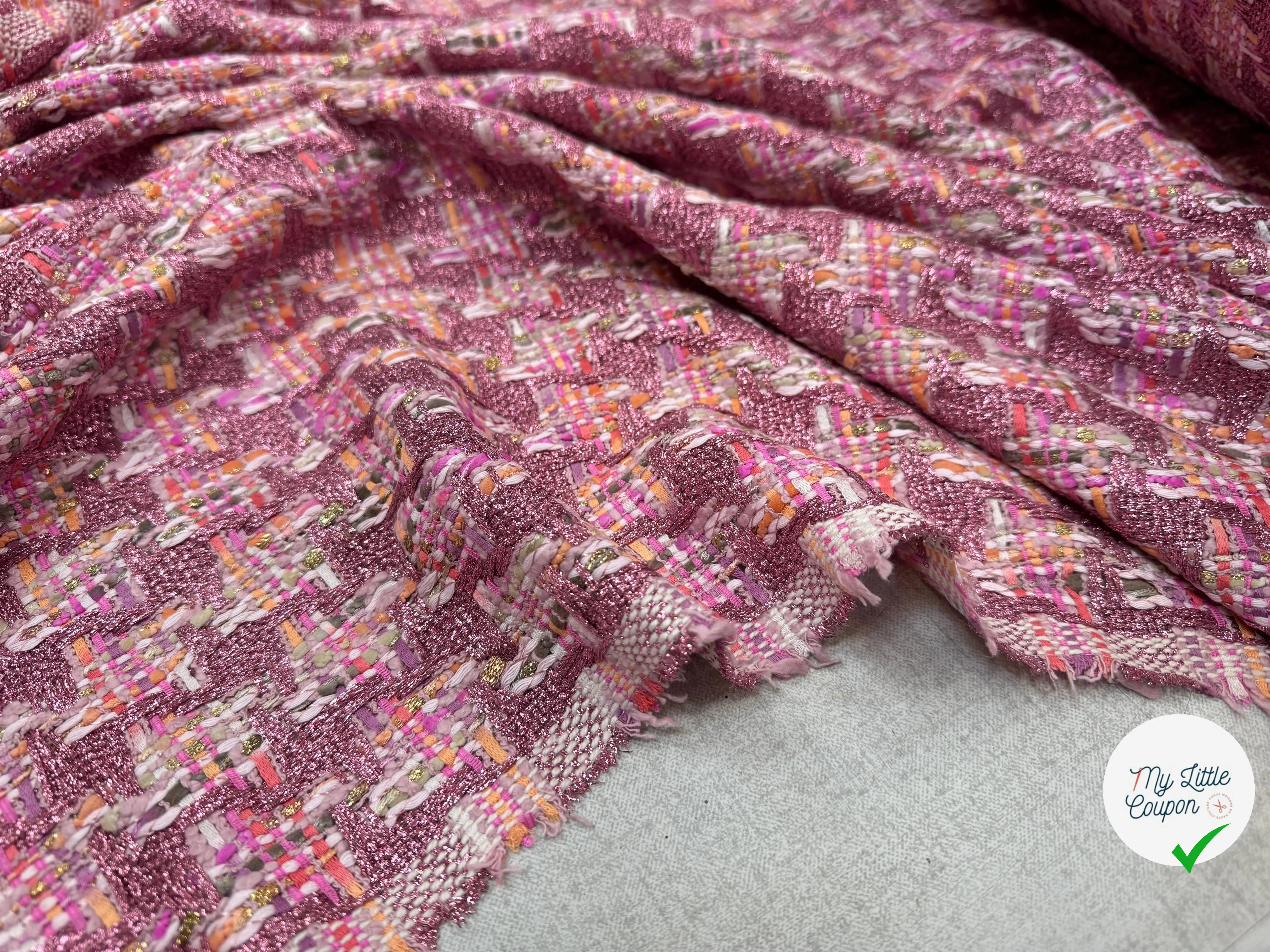 TWEED DE PRESTIGE MADE IN FRANCE PIED DE COQ - My Little Coupon