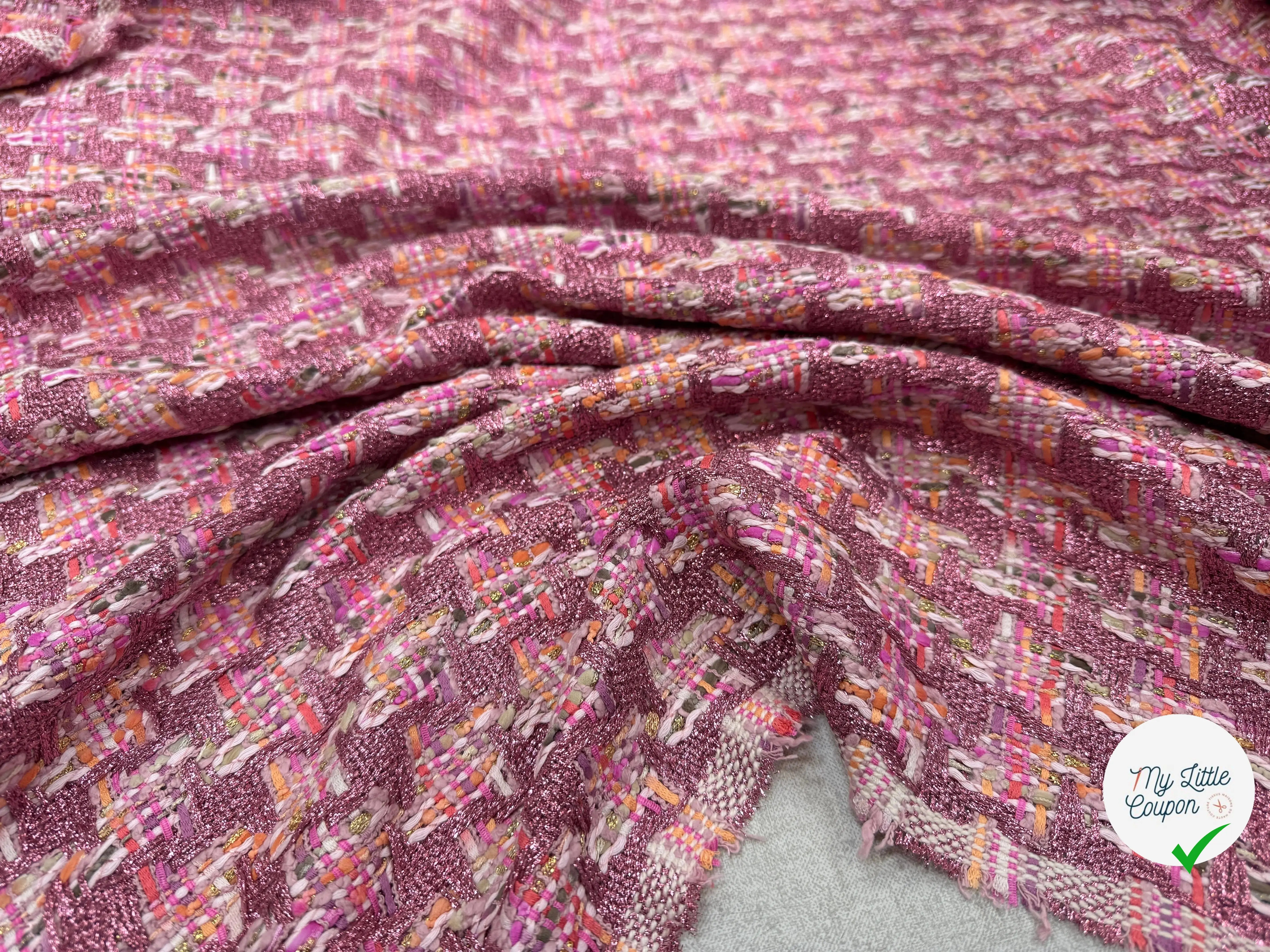 TWEED DE PRESTIGE MADE IN FRANCE PIED DE COQ - My Little Coupon