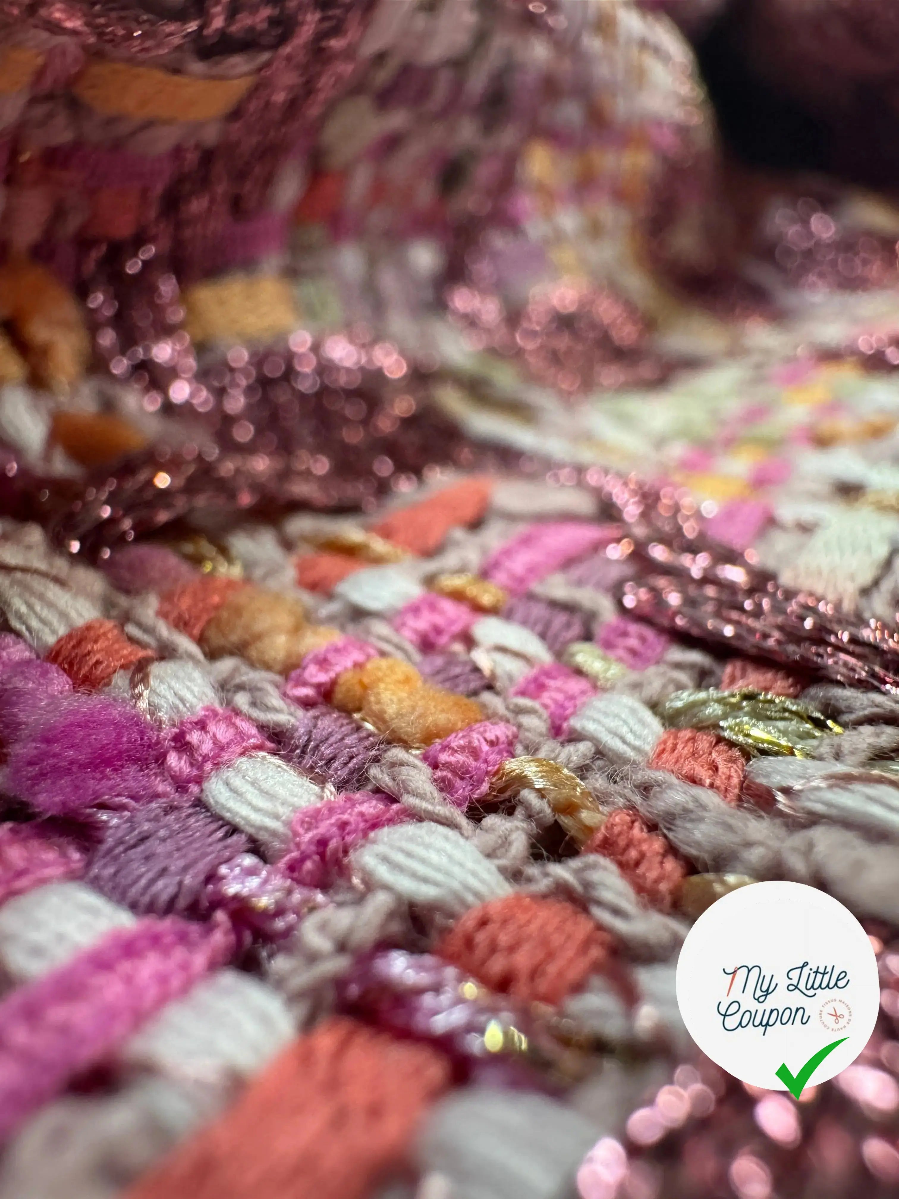 TWEED DE PRESTIGE MADE IN FRANCE PIED DE COQ - My Little Coupon