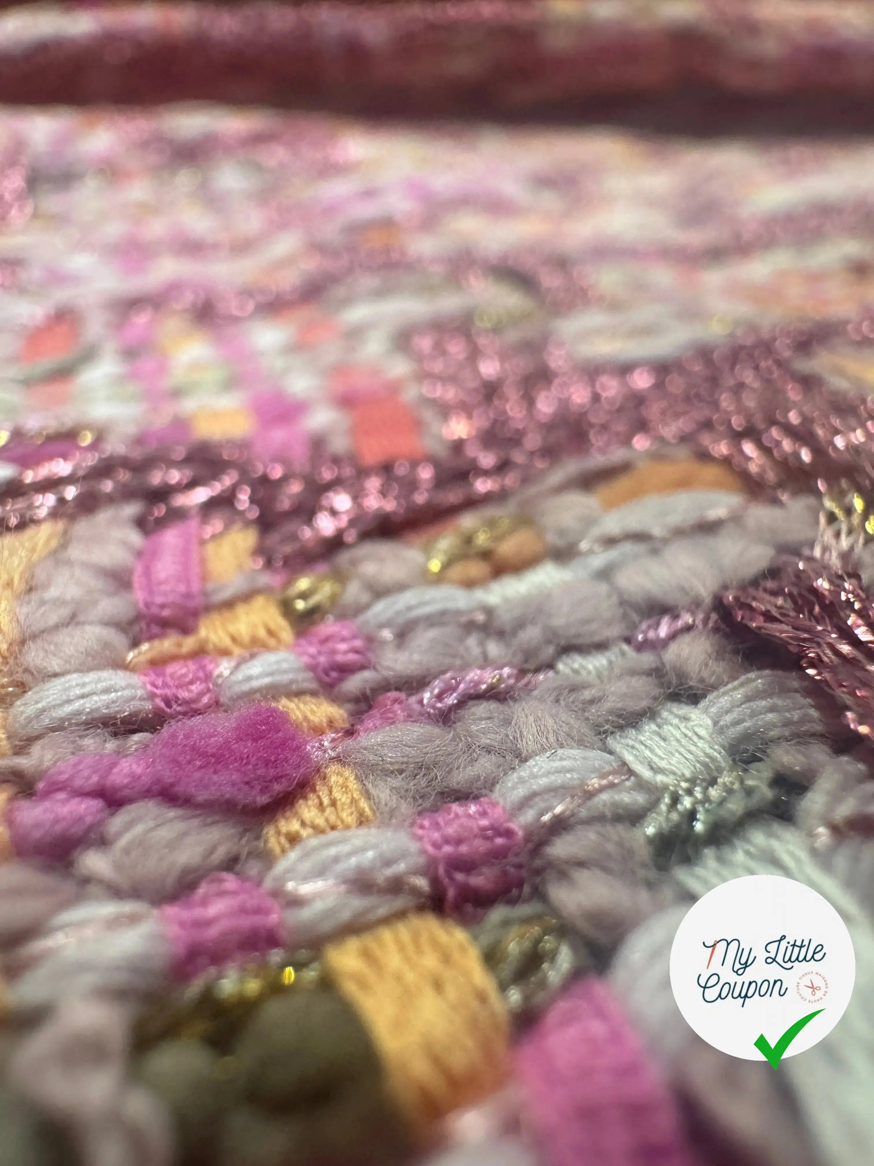 TWEED DE PRESTIGE MADE IN FRANCE PIED DE COQ - My Little Coupon