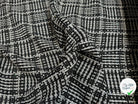 TWEED DE PRESTIGE NOIR & BLANC FABRICATION FRANÇAISE - My Little Coupon
