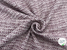 TWEED DE PRINTEMPS BORDEAUX ET ÉCRU - My Little Coupon - tissu - coudre