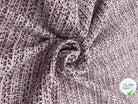TWEED DE PRINTEMPS BORDEAUX ET ÉCRU - My Little Coupon - tissu - coudre