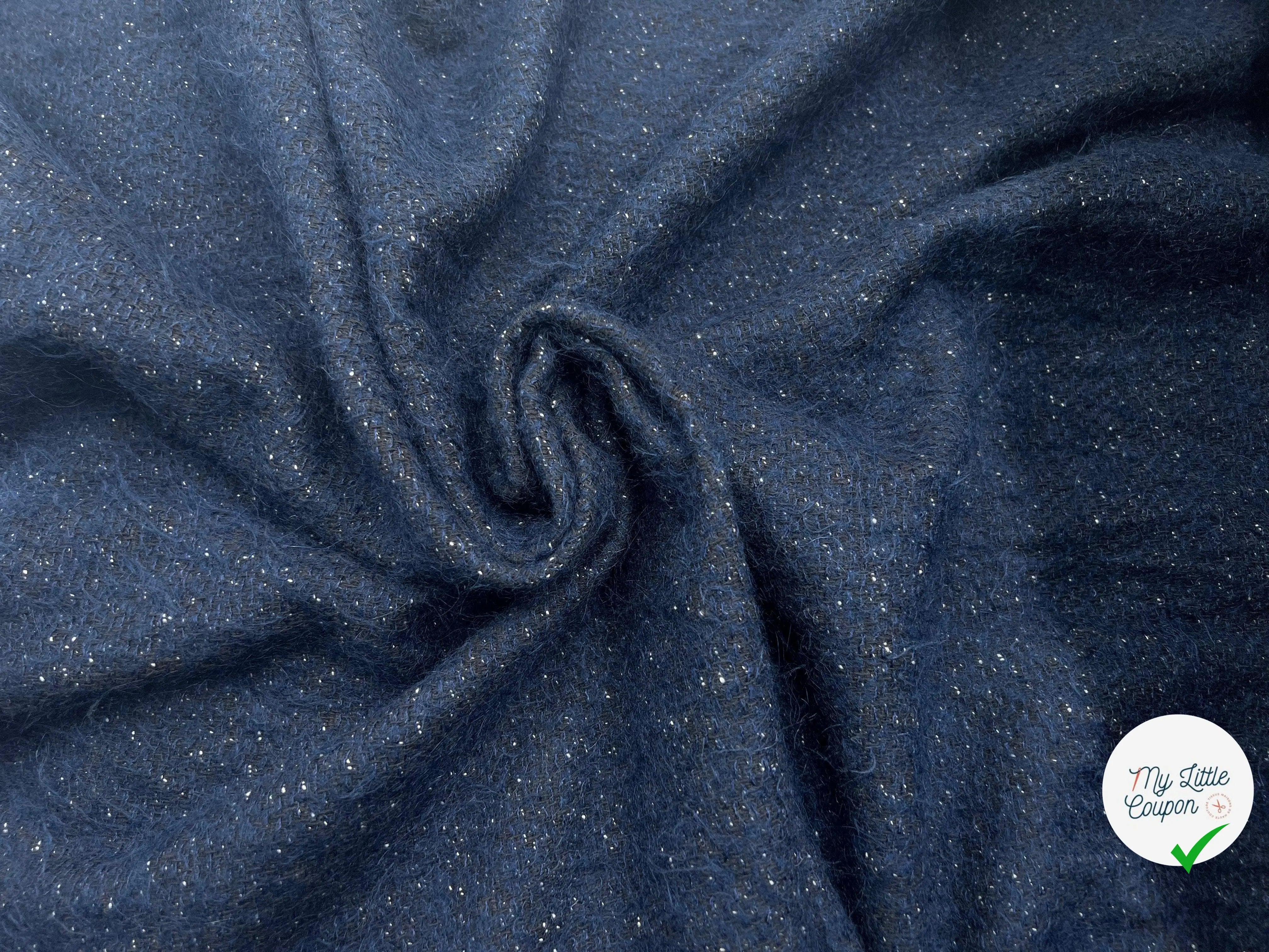 TWEED DE PRINTEMPS DARKNIGHT - My Little Coupon - tissu - coudre