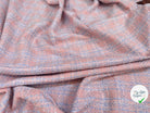 TWEED DE PRINTEMPS ROSE ET BLEU - My Little Coupon