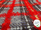 TWEED ÉCOSSAIS ÉCLAT ROUGE MADE IN FRANCE - My Little Coupon