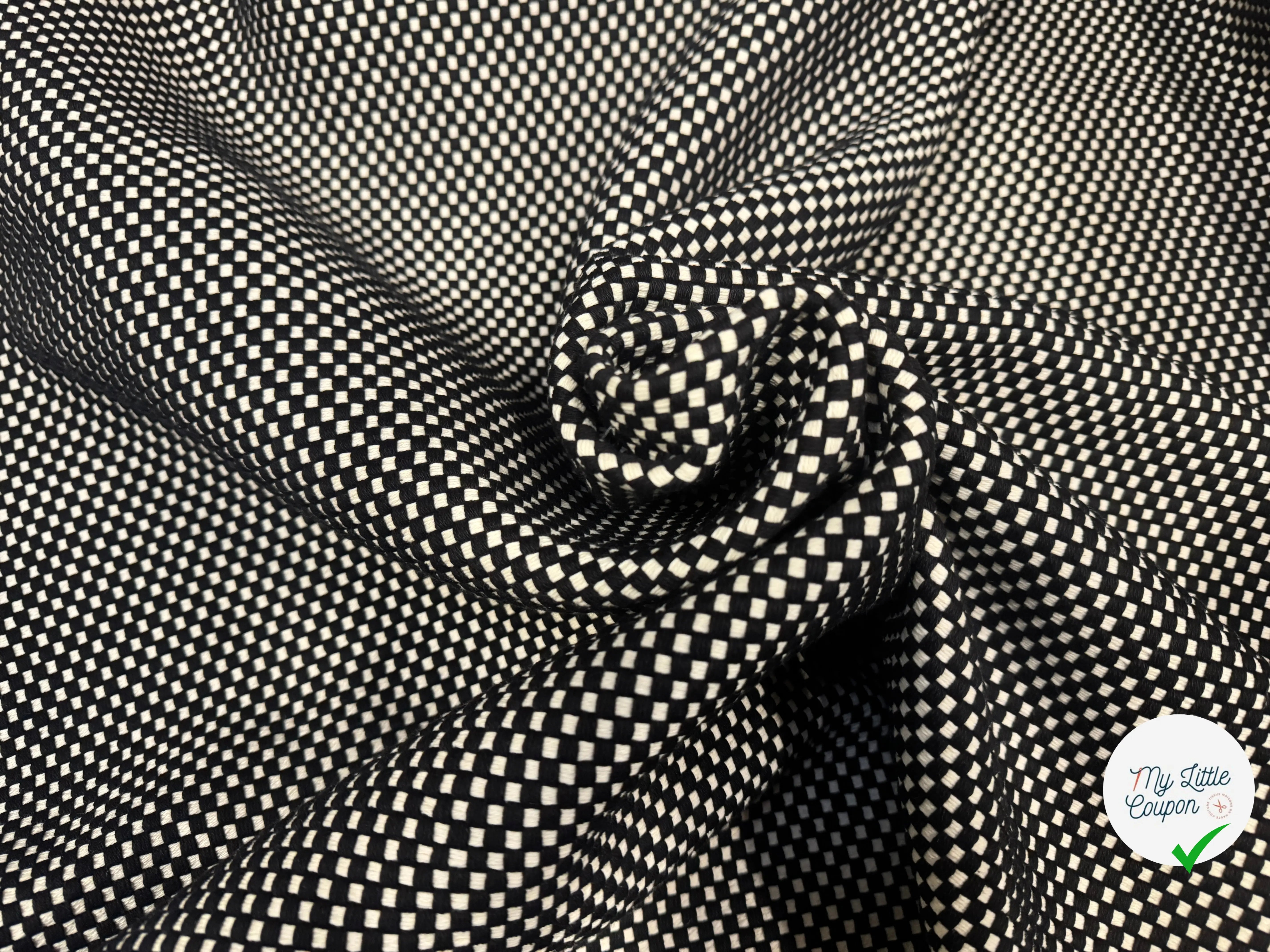 TWEED JACQUARD DAMIER - My Little Coupon