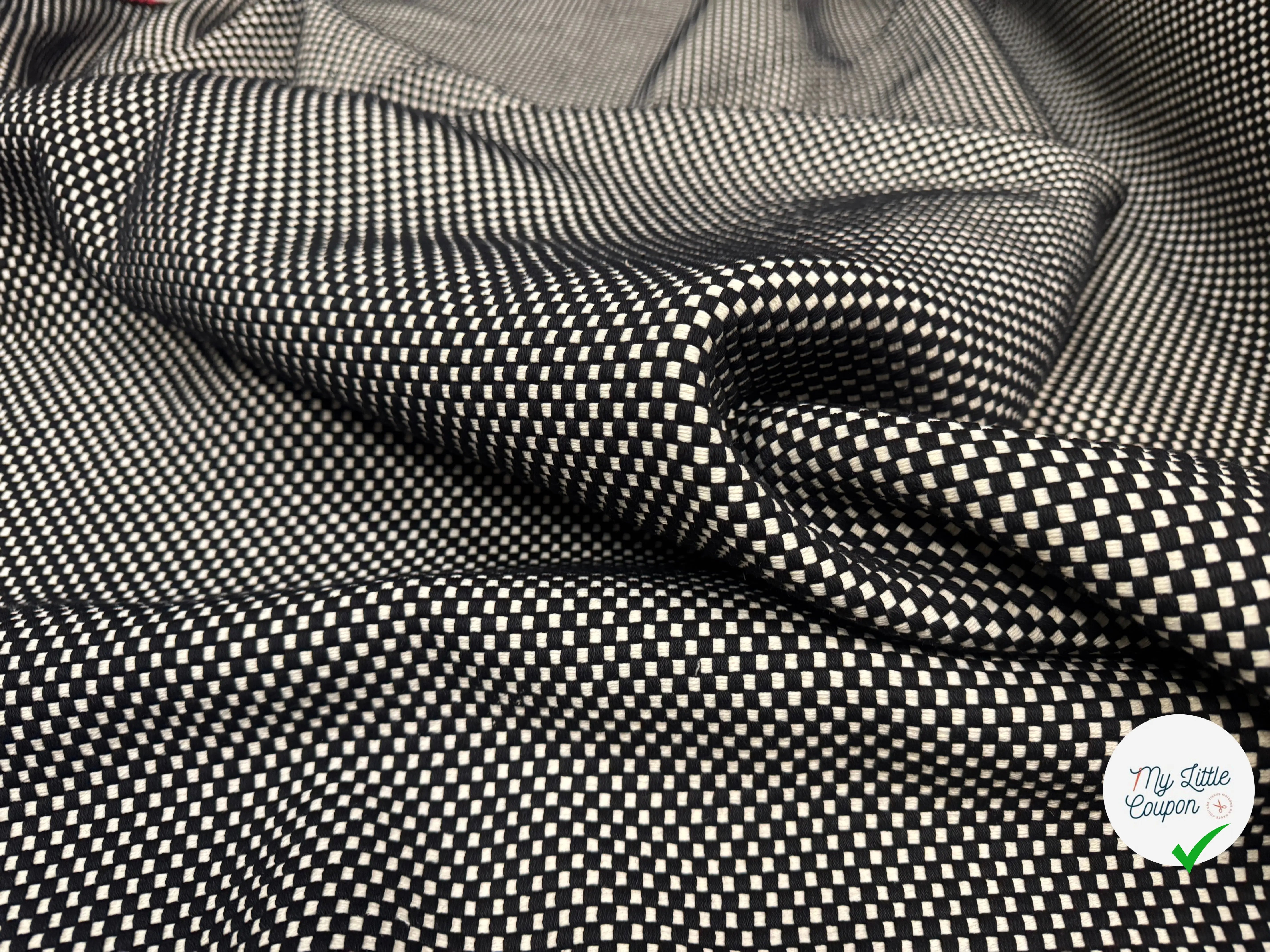 TWEED JACQUARD DAMIER - My Little Coupon