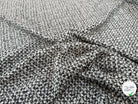 TWEED LAINE NOIR BLANC LUREX - My Little Coupon