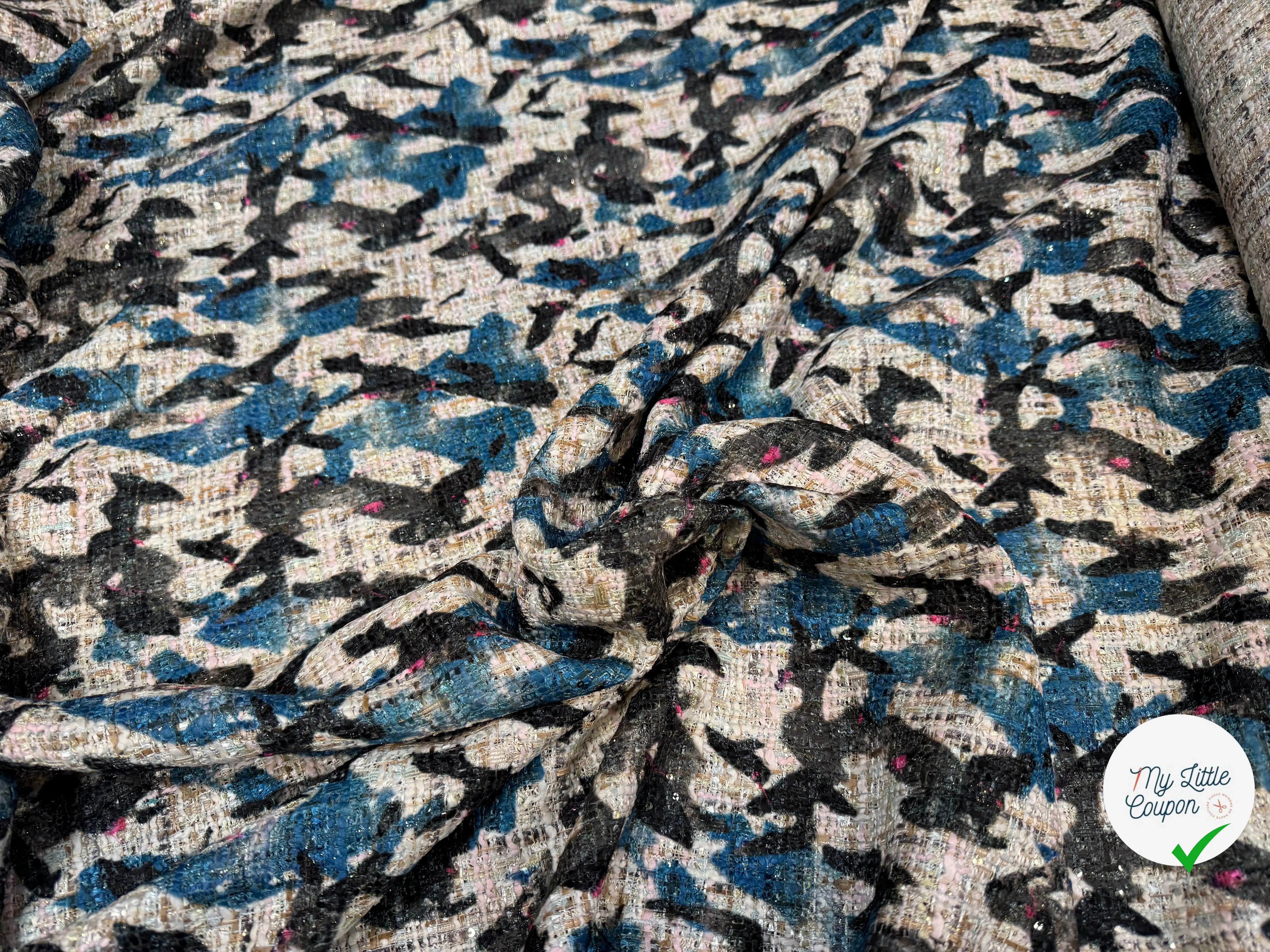 TWEED LUREX DE TACHES - My Little Coupon